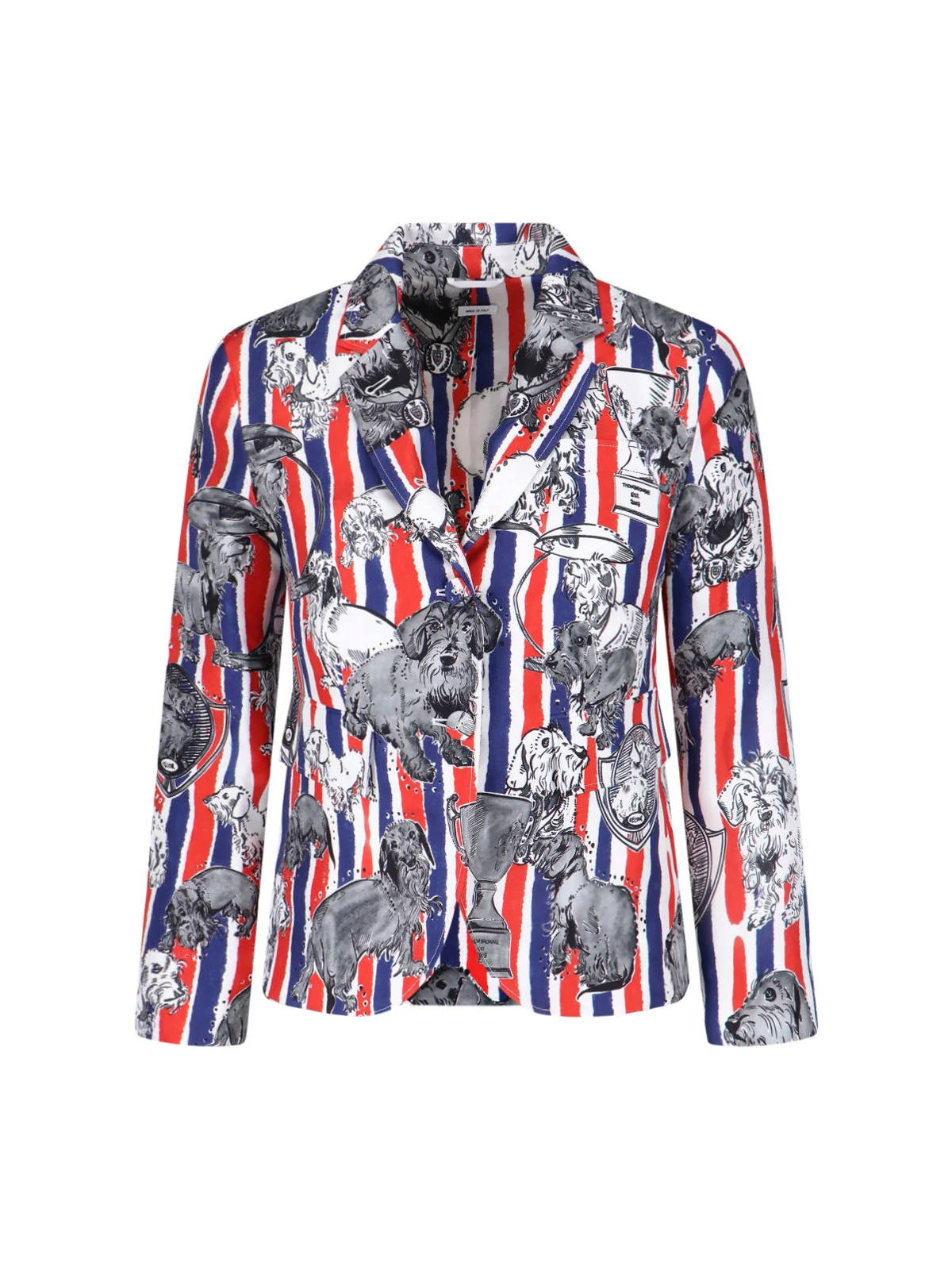 Thom Browne Women’s 100% Silk Woven Jacket