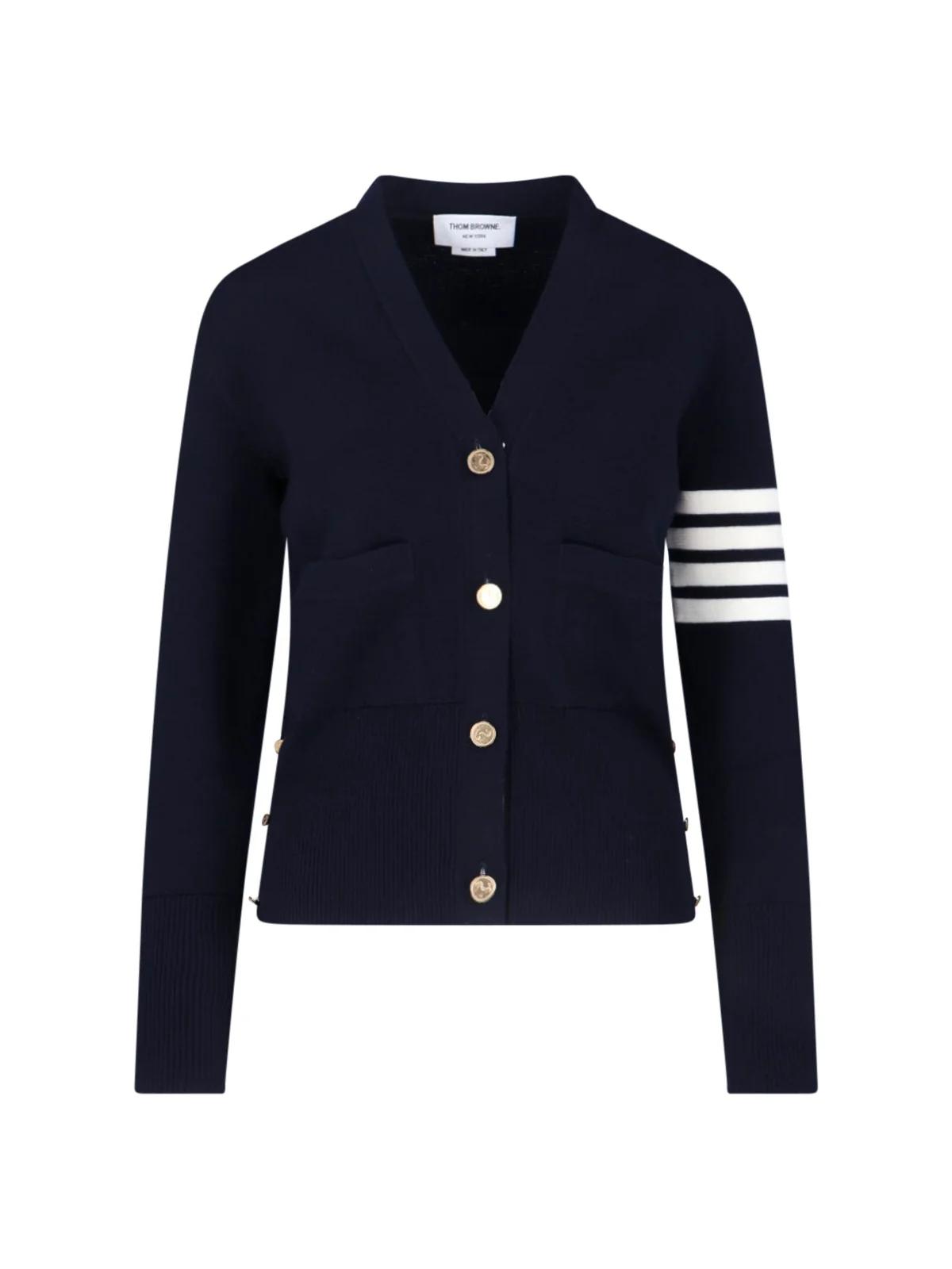 Thom Browne Women’s 100% Virgin Wool Crewneck Sweater - Image 2