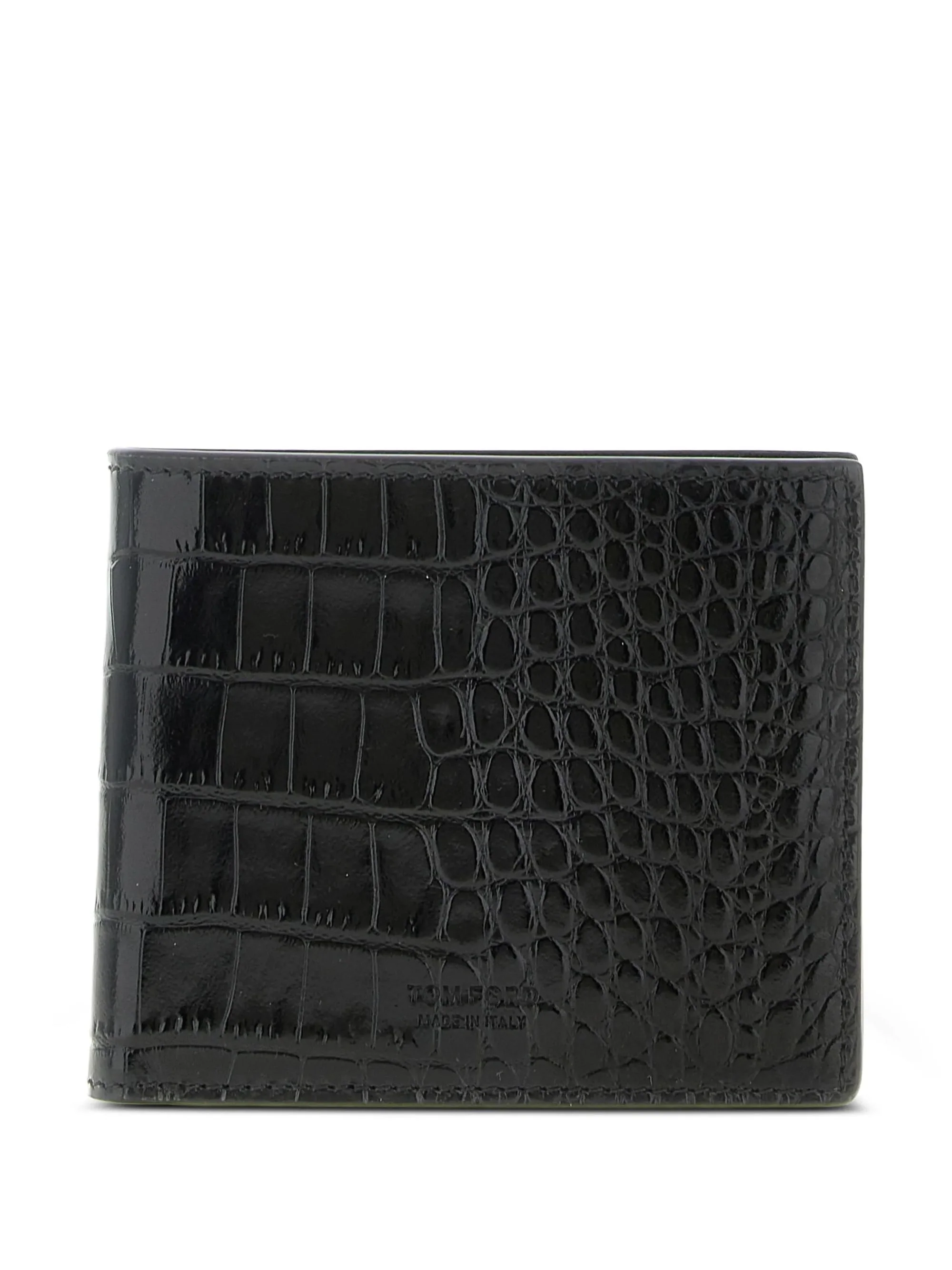 Tom Ford Crocodile-pattern Bifold Wallet - Image 4