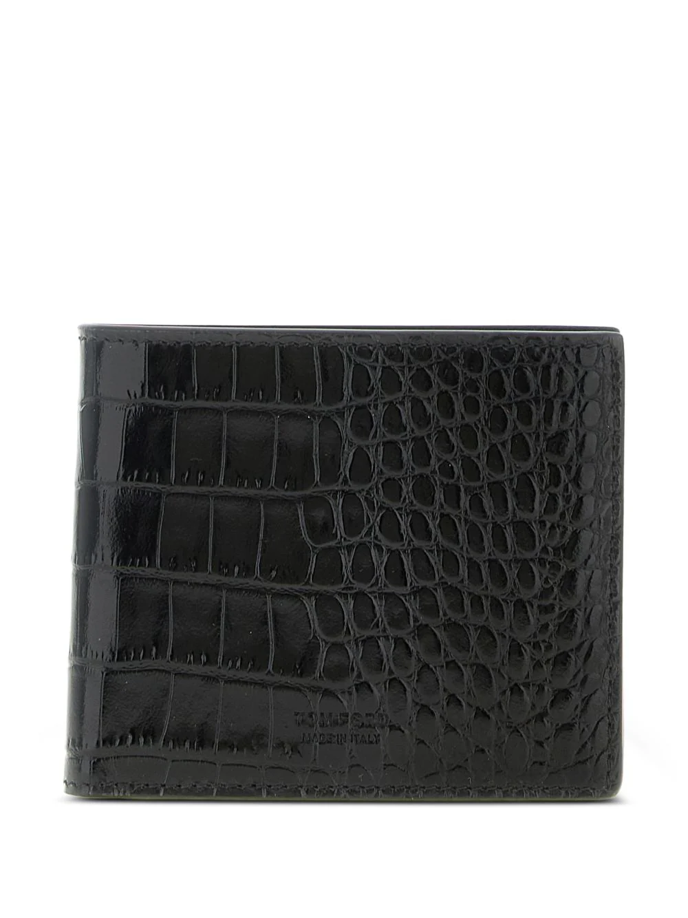Tom Ford Crocodile-pattern Bifold Wallet - Image 7