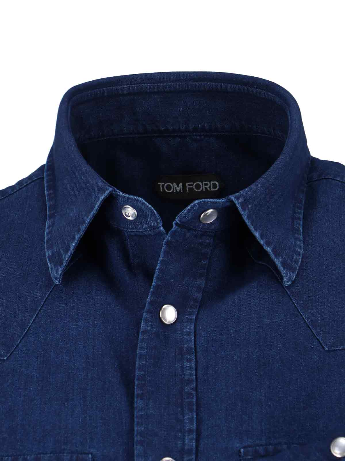 Tom Ford Men's 100% Cotton Button-Down Shirt - Image 5