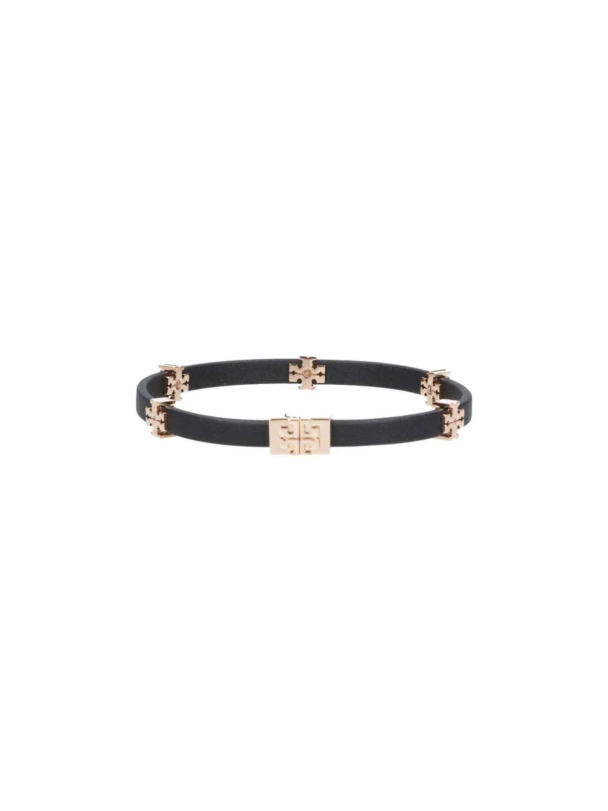 Tory Burch Brass Cubic Zirconia Jewelry Accent