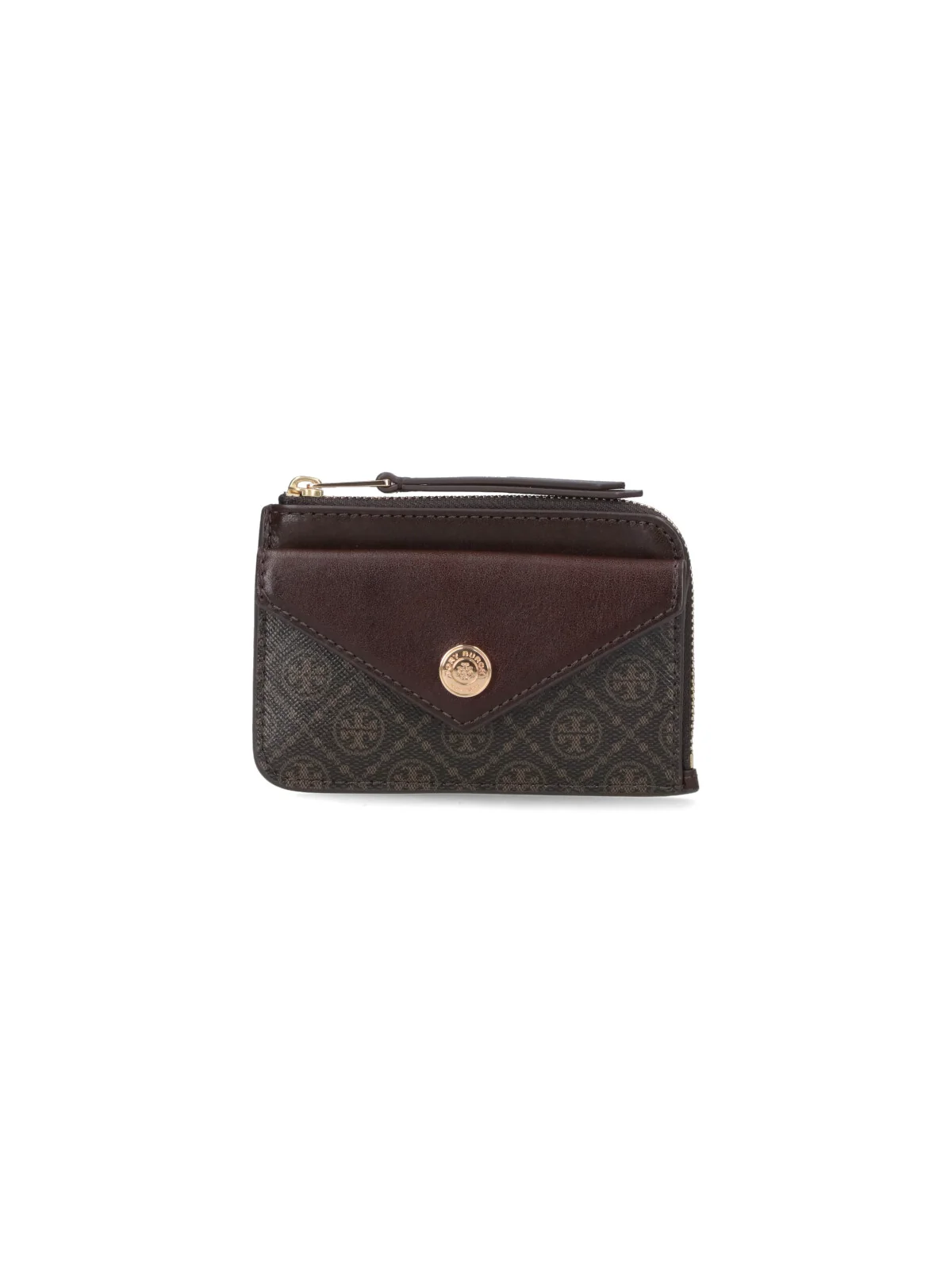 Tory Burch Leather-Trimmed Cotton Wallet