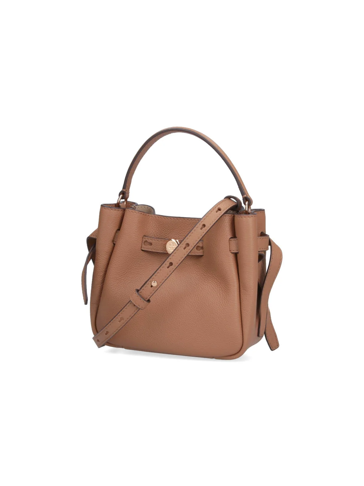 Tory Burch Tumbled Cow Leather Designer Shoulder Bag - Image 2