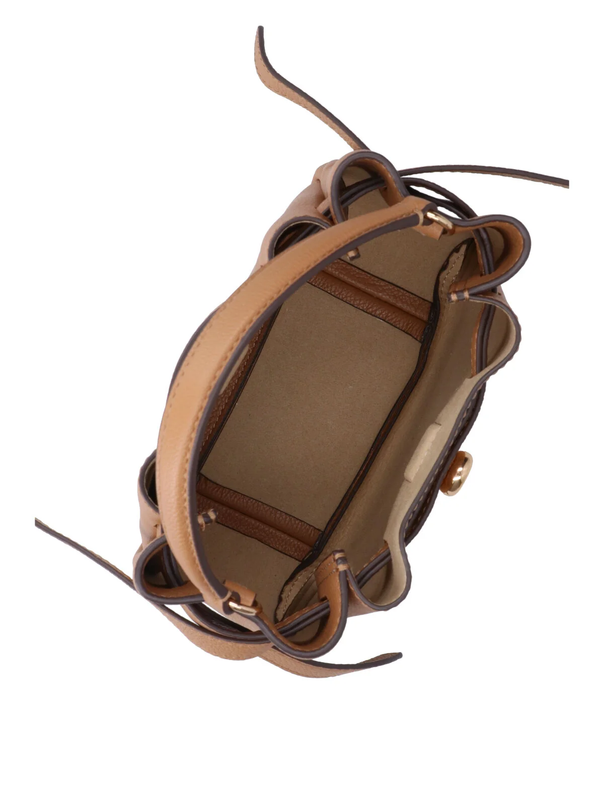 Tory Burch Tumbled Cow Leather Designer Shoulder Bag - Image 4