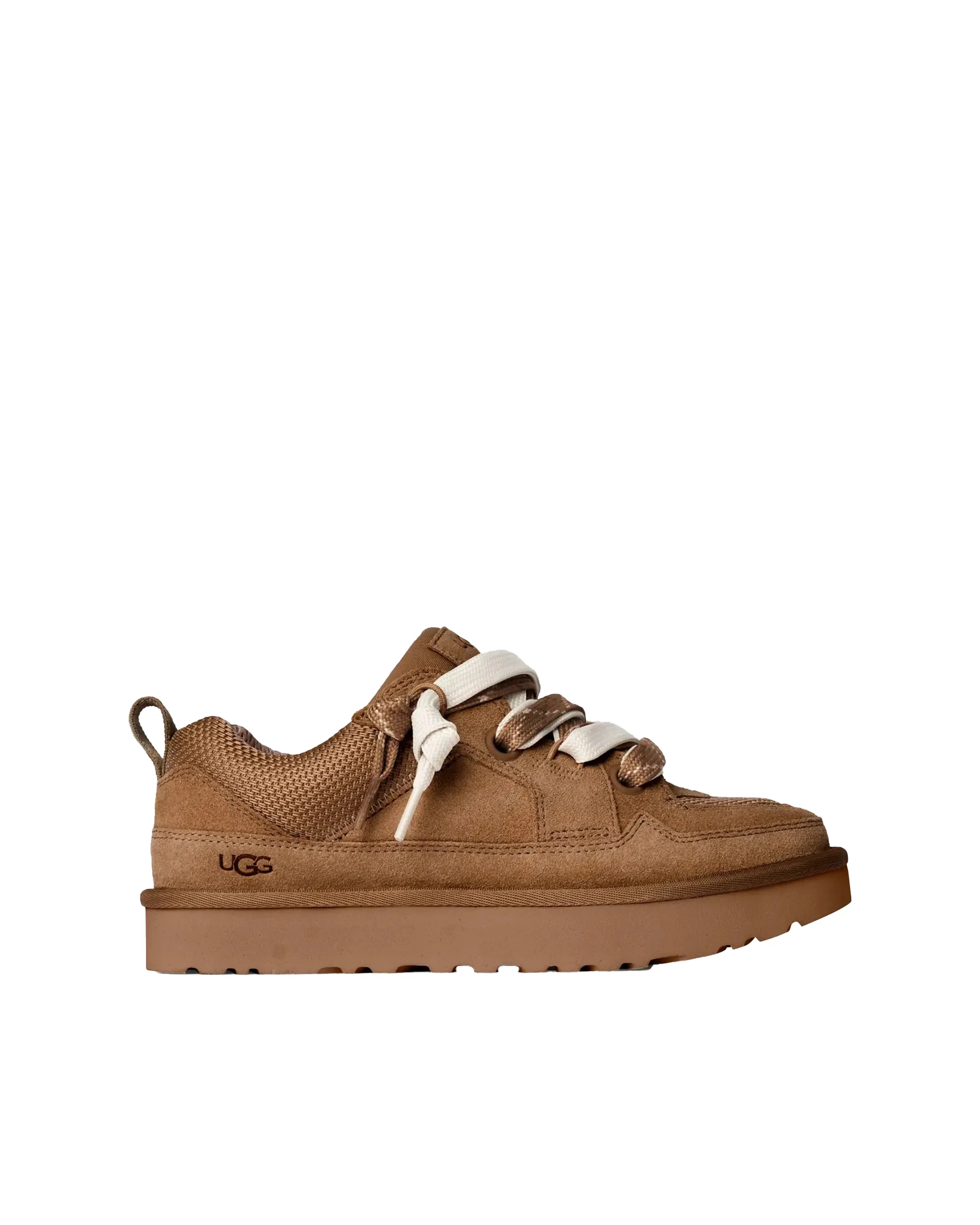 Ugg Essential Leather Lace-Up Sneakers for Women