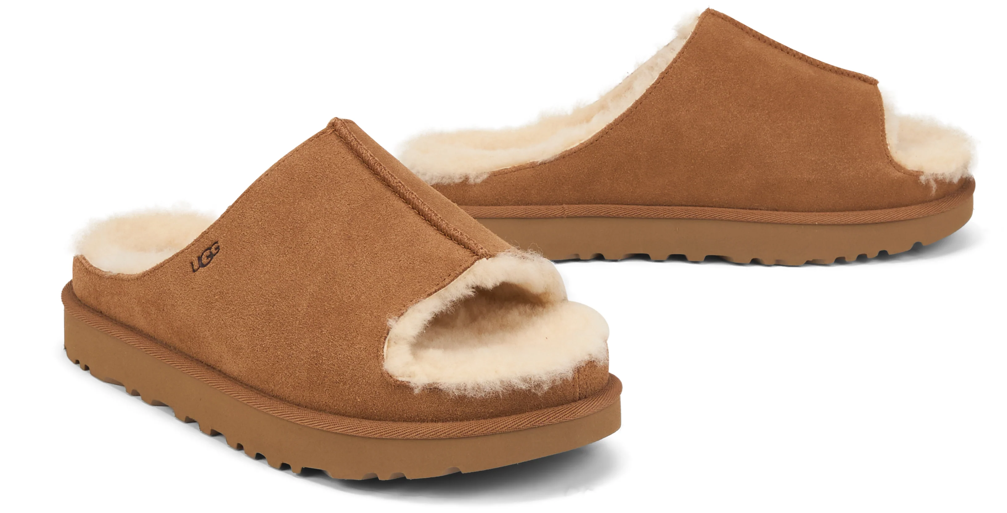 UGG? No Brand Name? Greenport Sheepskin Slippers for Women - Image 3