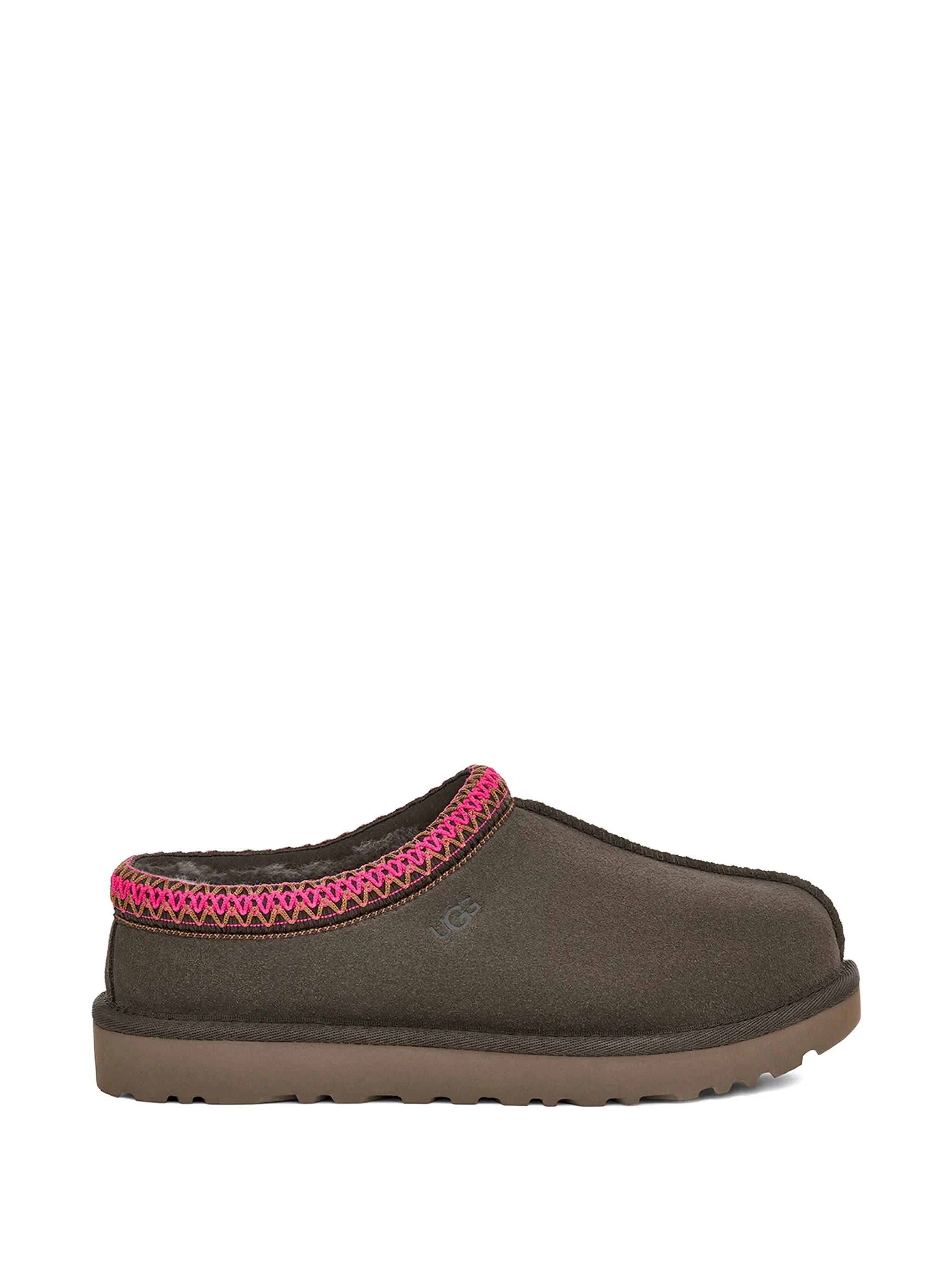 UGGbraid Mini Suede Sandals with Sheepskin Lining & Genuine Fur