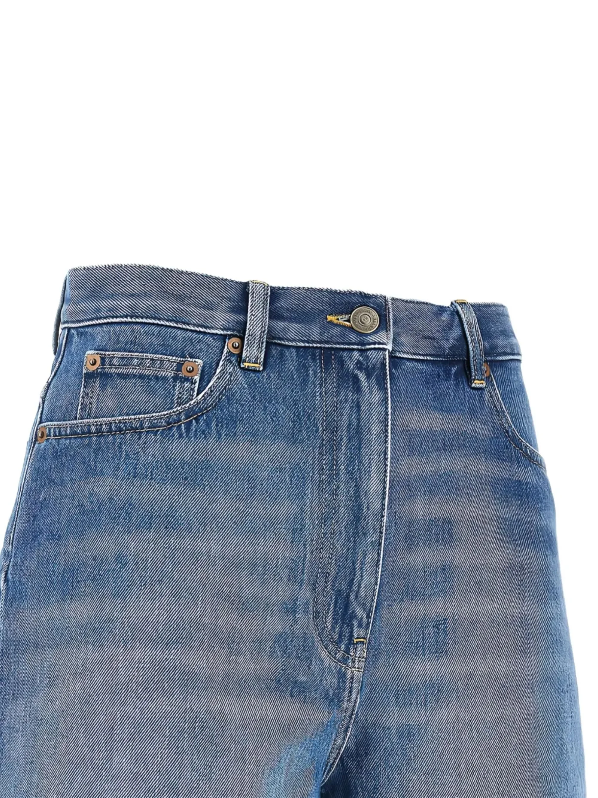 Valentino Chic High-Waisted Mini Shorts with Statement Details - Image 5