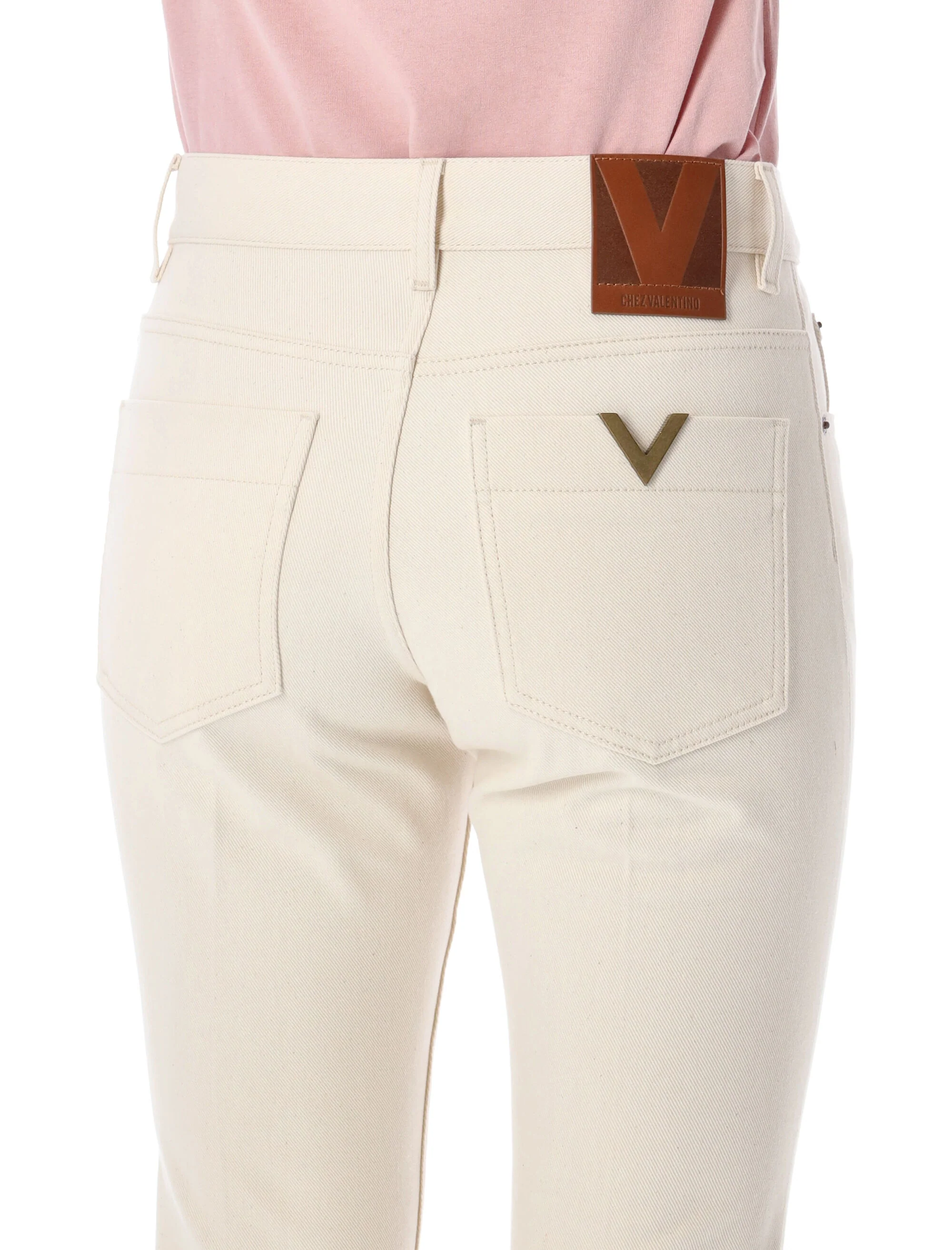 Valentino Garavani Flared Jeans for Women - Size 42 - Image 3