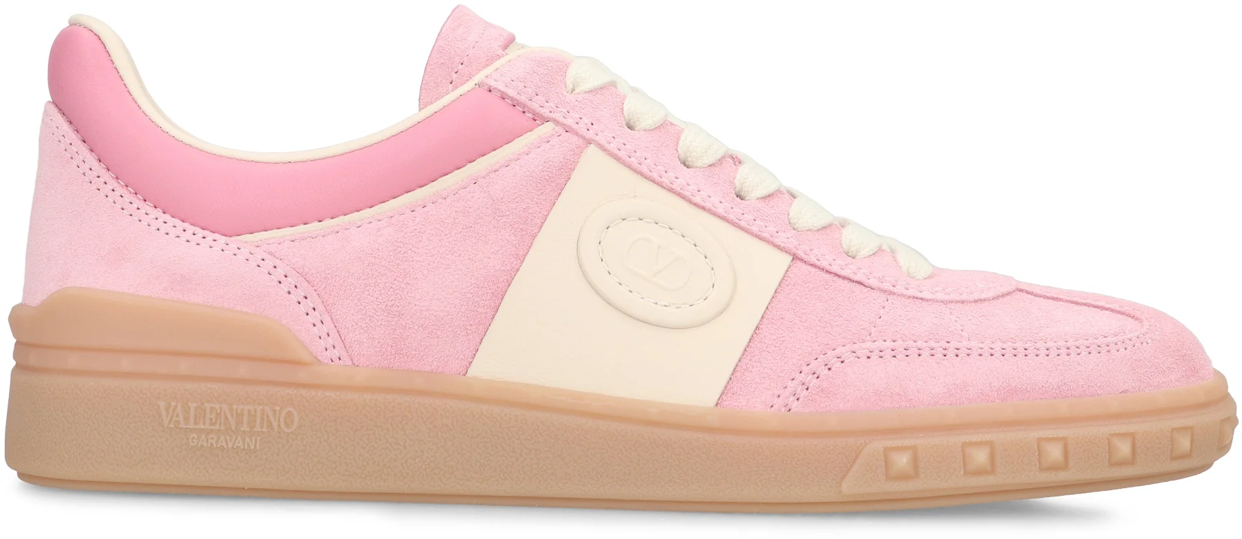 Valentino Garavani Low-Profile Crust Leather Sneaker - Image 2