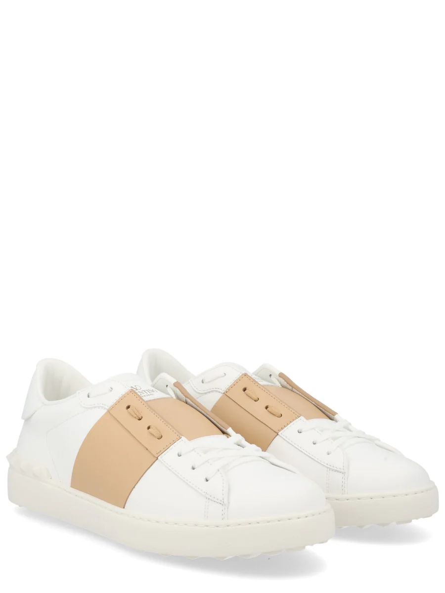 VALENTINO GARAVANI Open Leather Sneakers - Image 6