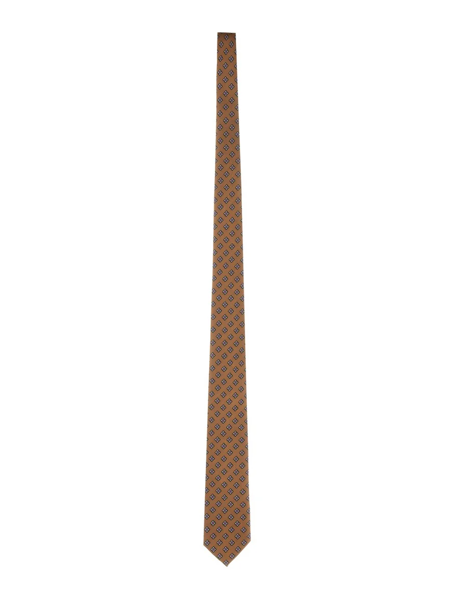 VALENTINO GARAVANI Silk 'Valentie' Tie with Micro Check