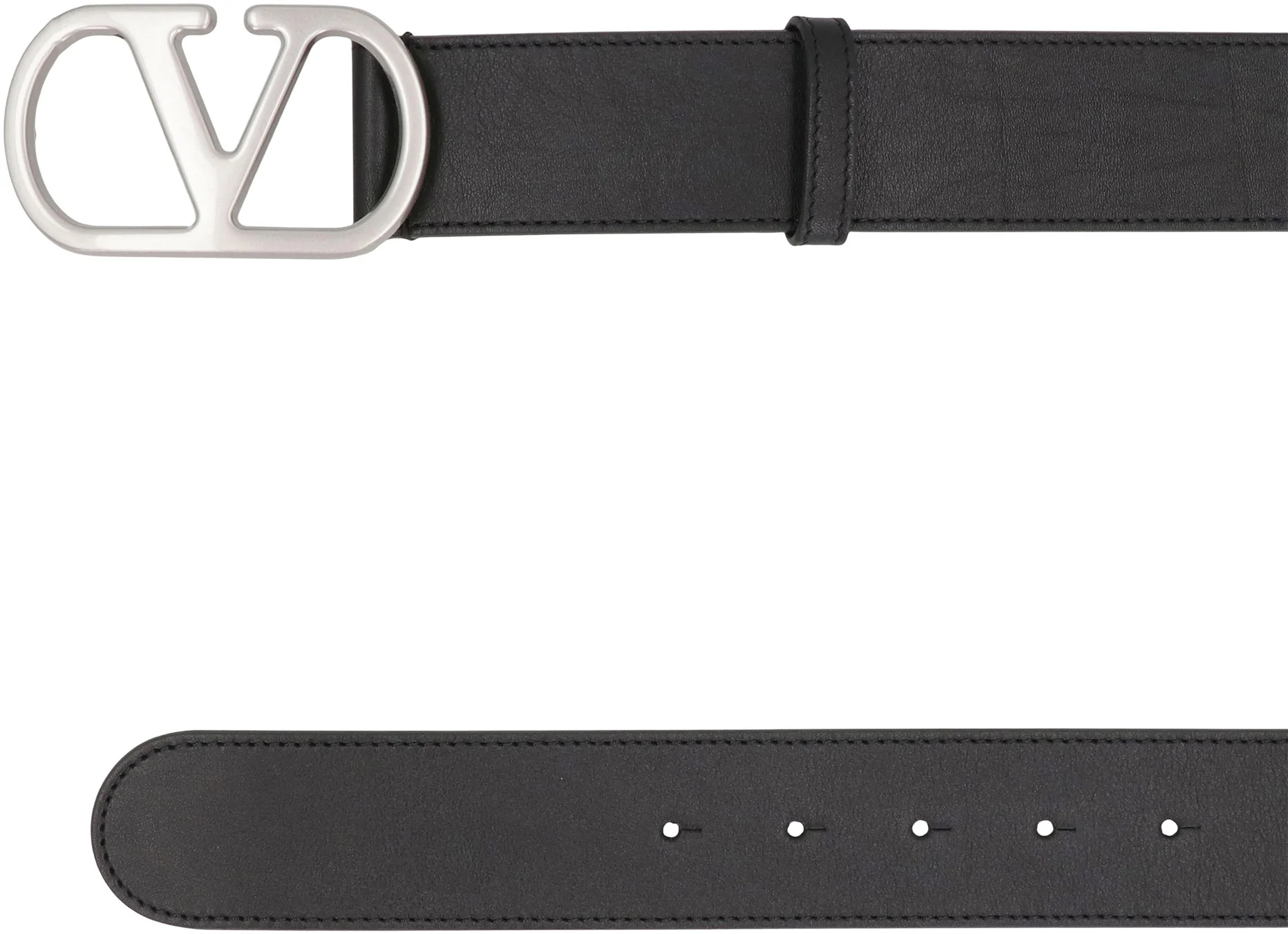 VALENTINO GARAVANI VLogo Signature Leather Belt - Image 5