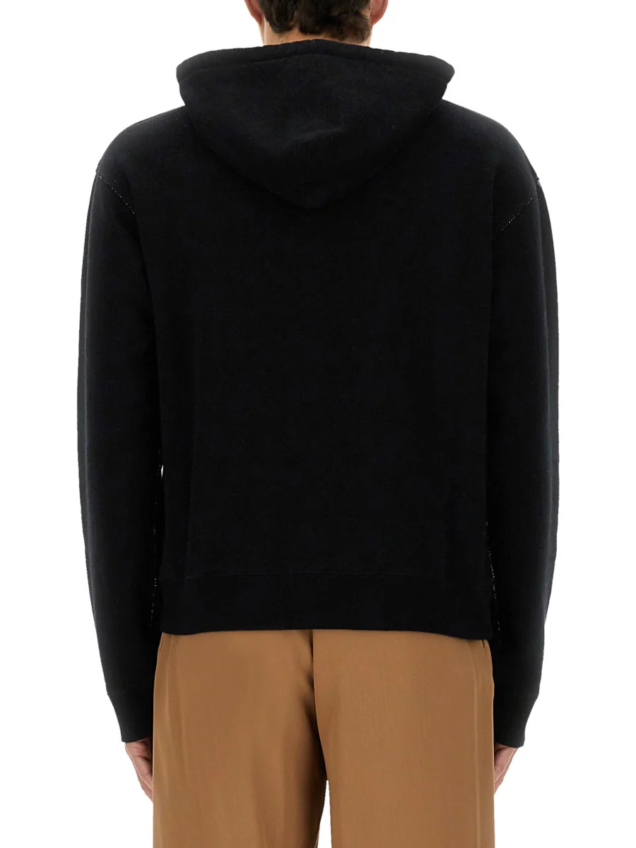 Valentino Men’s Cotton-Viscose Hoodie - Image 3