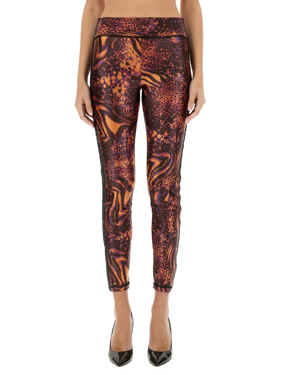 Versace Jeans Couture Slim Fit Fashion Leggings for Women