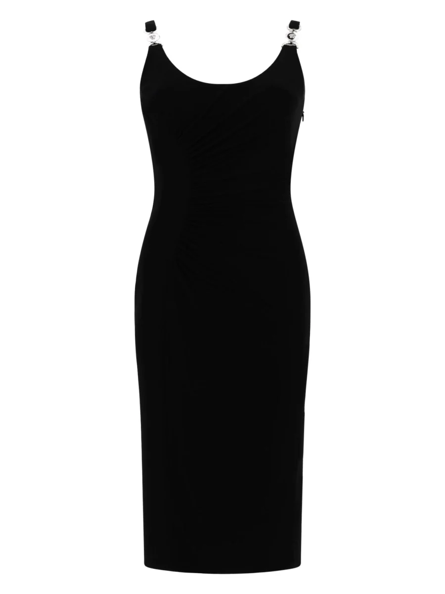 VERSACE Medusa-detail Midi Dress
