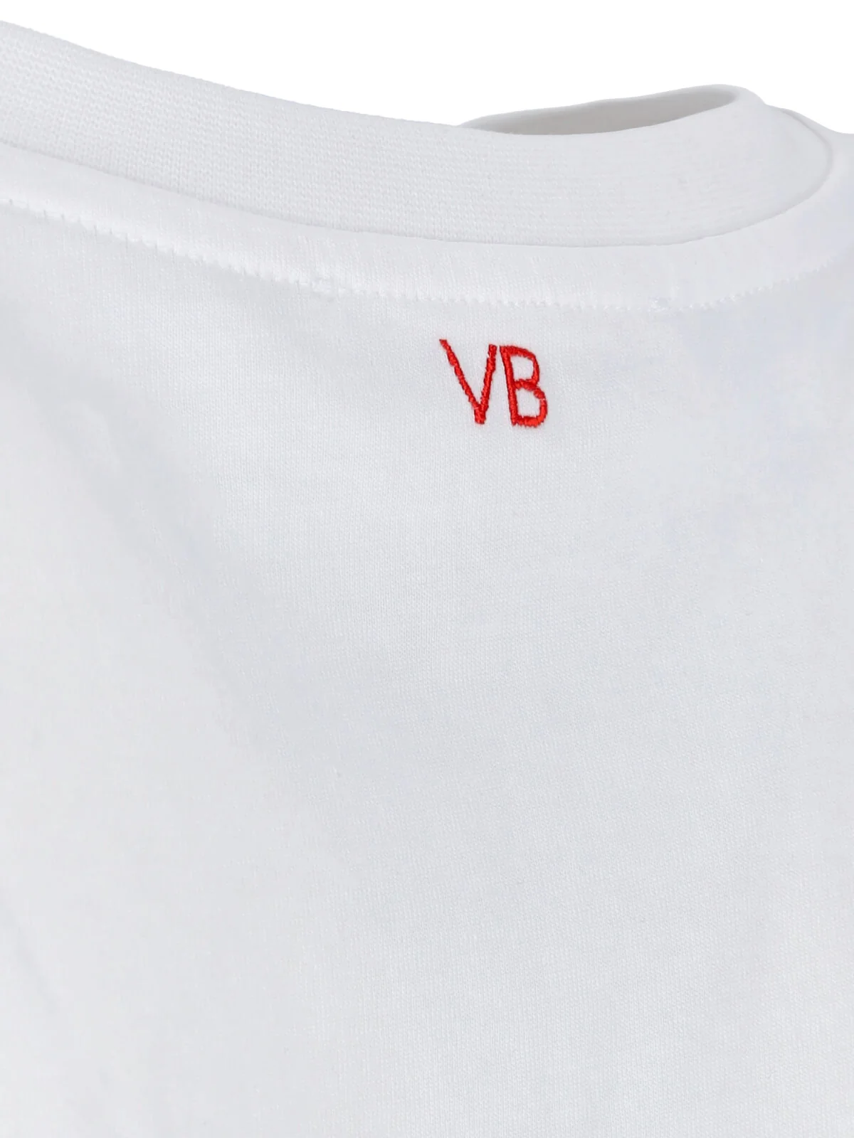 Victoria Beckham Lightweight 100% Cotton T-Shirt for Women - Image 3