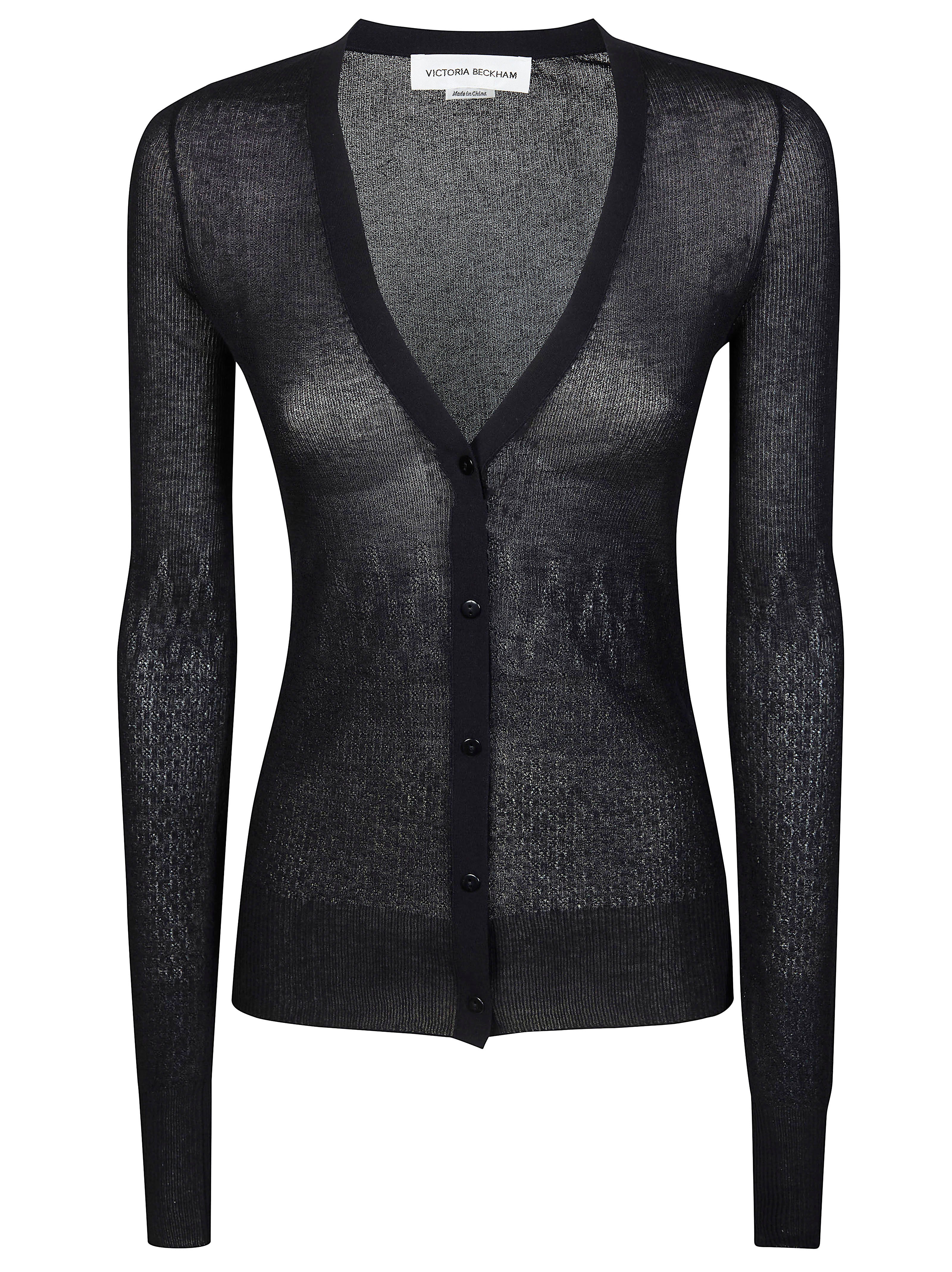 Victoria Beckham Women’s Ribbed Knit Cardigan