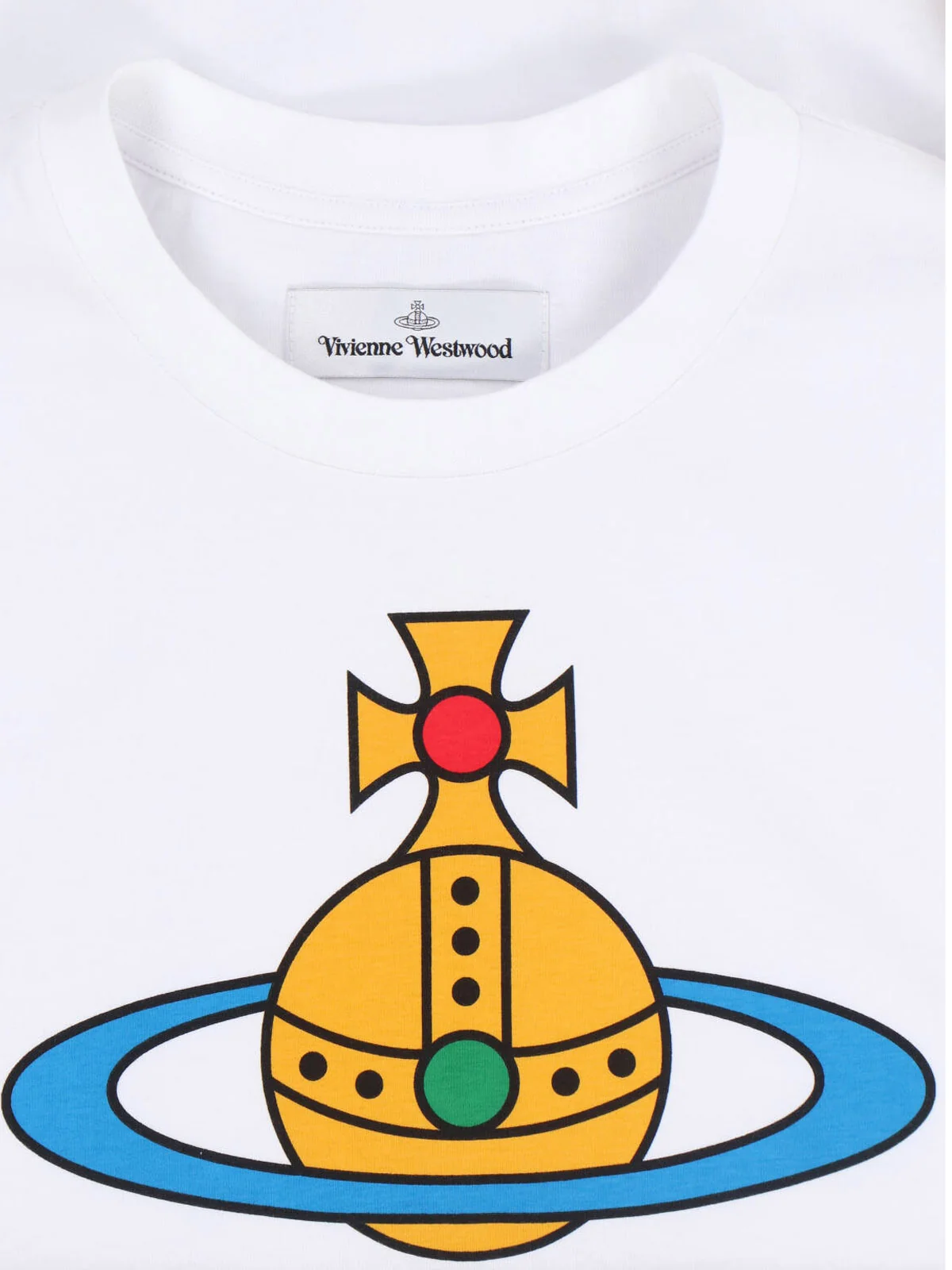Vivienne Westwood Men’s 100% Cotton Light & Natural T-Shirt - Image 3