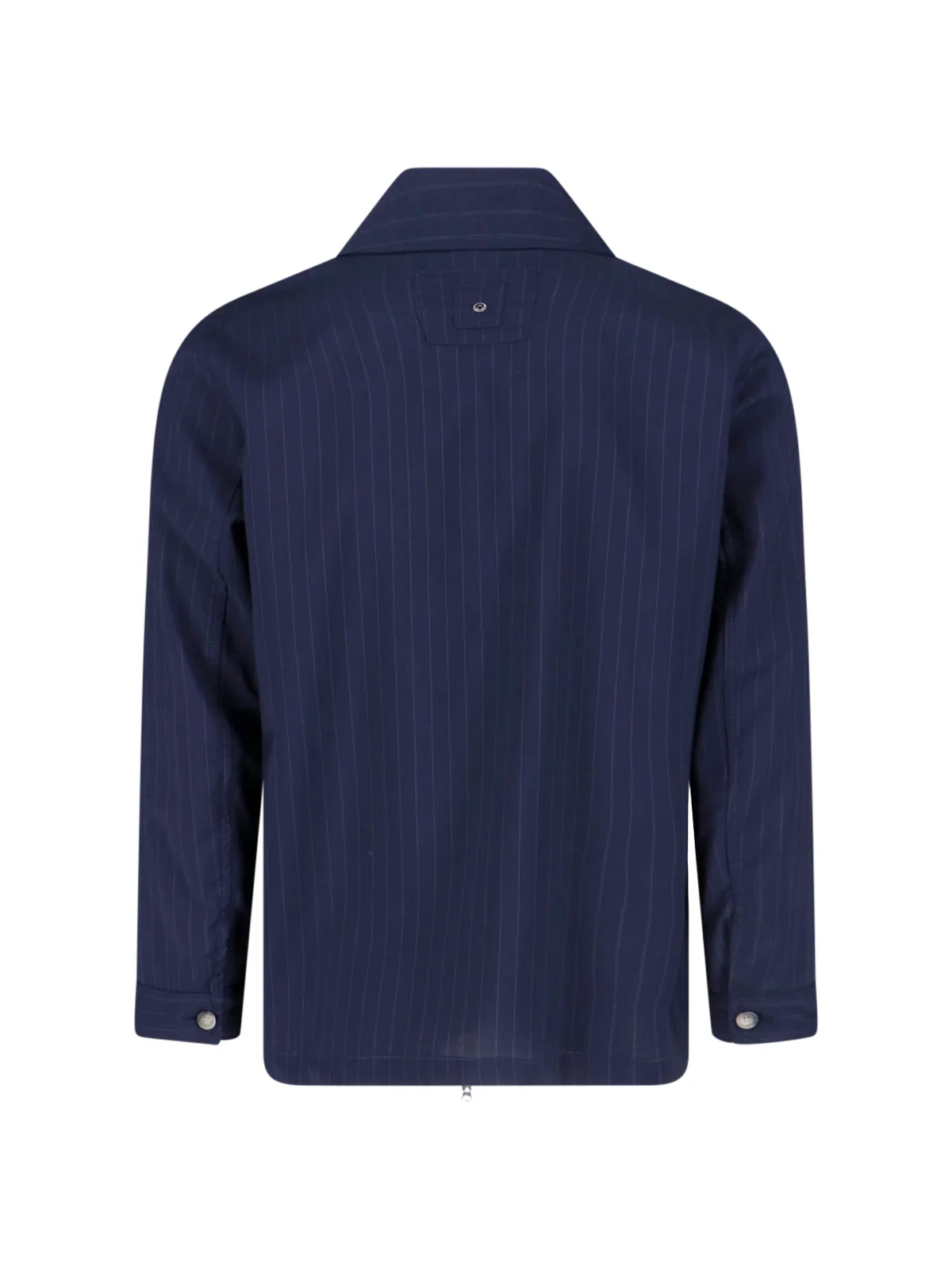 White Sand Wool-Blend Zip-Up Jacket - Image 2