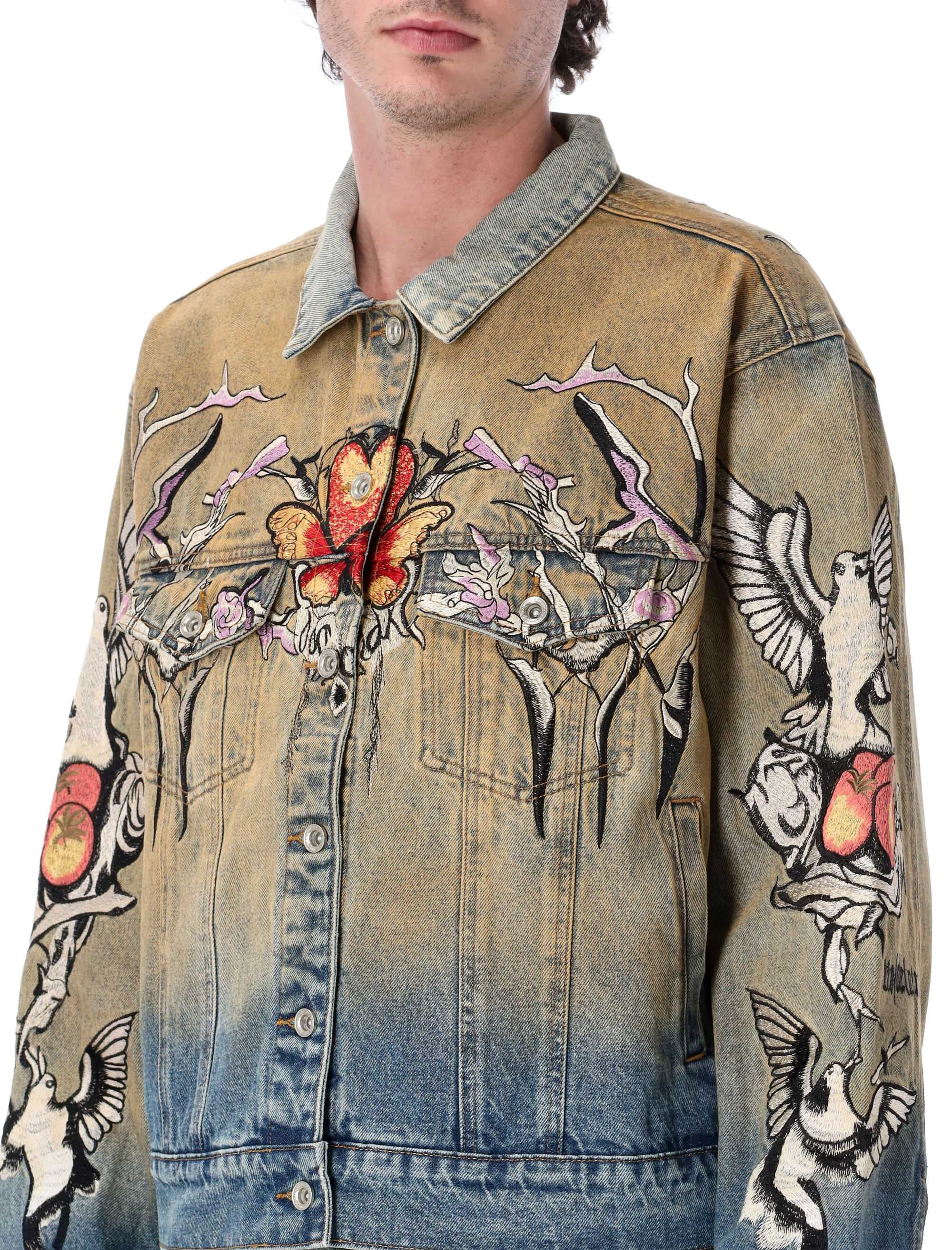 Who Decides War Unisex Mini Statement Coat - Image 3