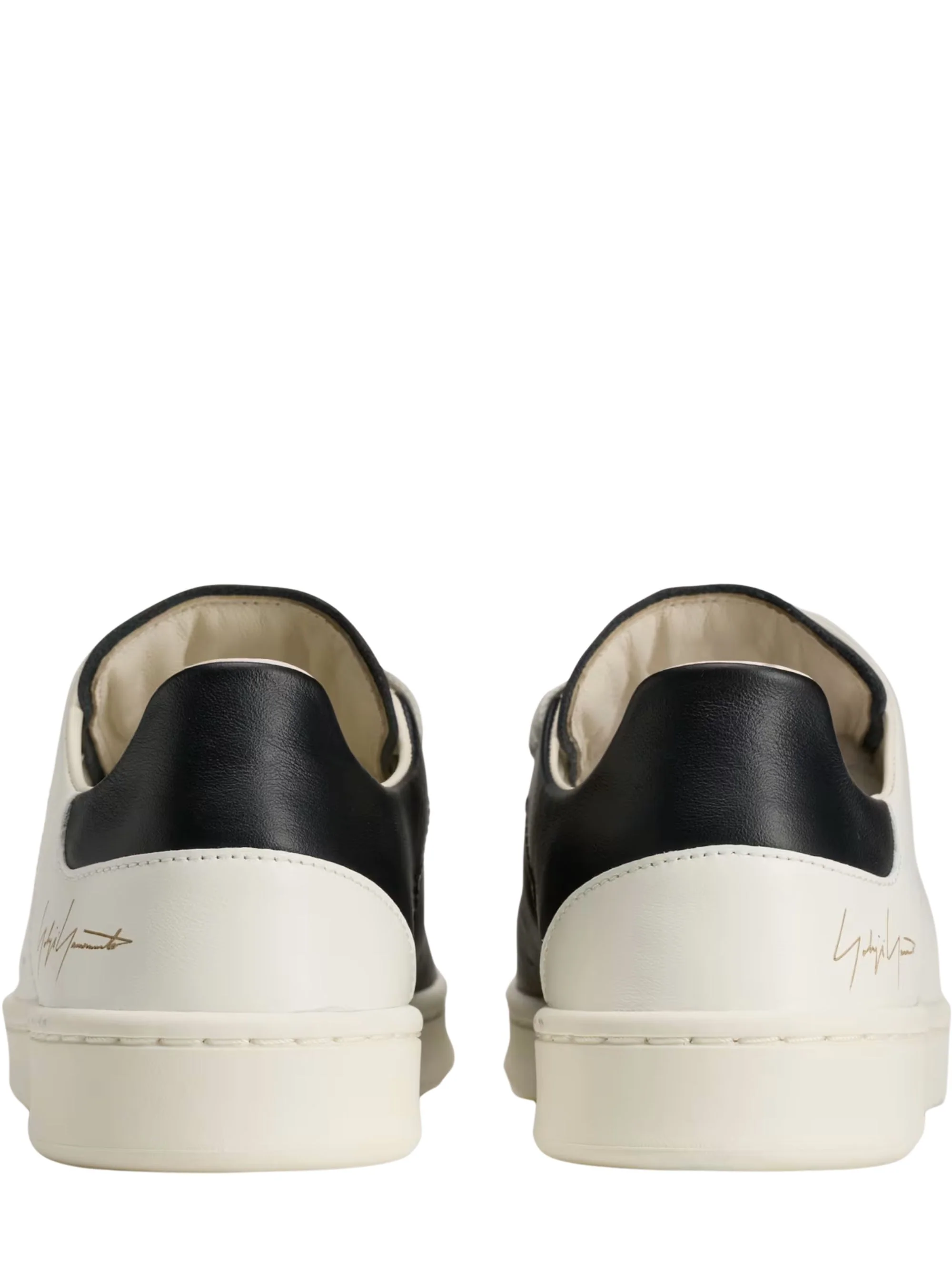 Y-3 Men’s 100% Leather Sneakers - Image 5